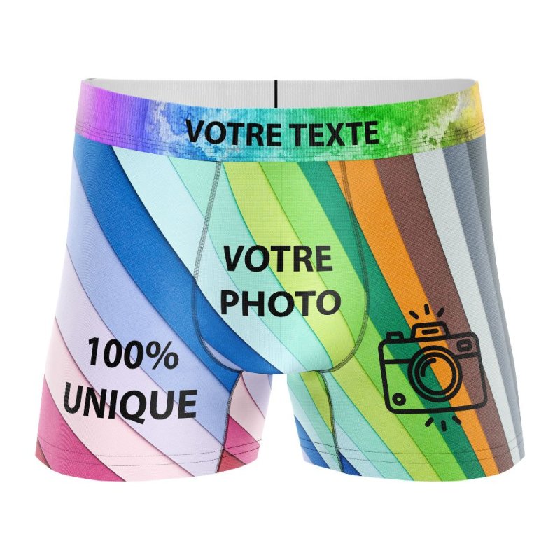 HERITAGE Boy Microfiber Boxer 100% CUSTOMIZABLE Made in France