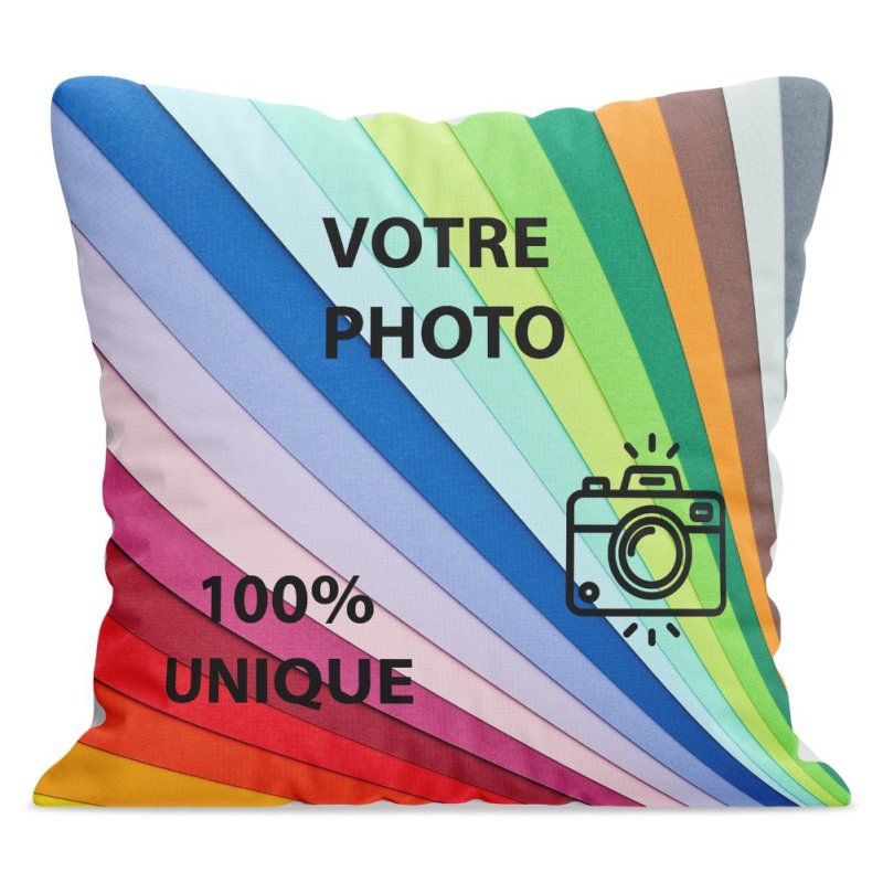 HERITAGE 40x40 cm Cushion Cover Microfiber 100% CUSTOMIZABLE Made in France