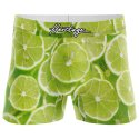 HERITAGE Men Microfiber Boxer LIME GREEN Green MADE IN FRANCE