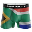 HERITAGE Men Microfiber Boxer SOUTH AFRICA FLAG Multicolor MADE IN FRANCE