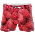 HERITAGE Boxer Homme Microfibre FRAMBOISES Rouge MADE IN FRANCE