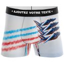HERITAGE Boxer Homme Microfibre PATROUILLE Gris MADE IN FRANCE