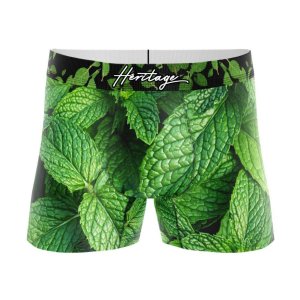HERITAGE Boy Microfiber Boxer MENTHE Green MADE IN FRANCE