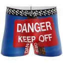 DANGER KEEP OUT Blue Red