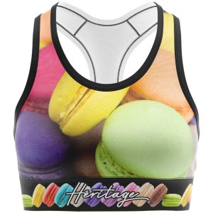 HERITAGE Brassière Femme Microfibre MACARONS Multicolore MADE IN FRANCE