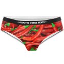 HERITAGE Shorty Femme Microfibre PIMENTS Rouge MADE IN FRANCE