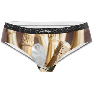 HERITAGE Women Microfiber Shorty SEAU CHAMPAGNE Gold MADE IN FRANCE